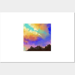 Colorful Clouds Posters and Art